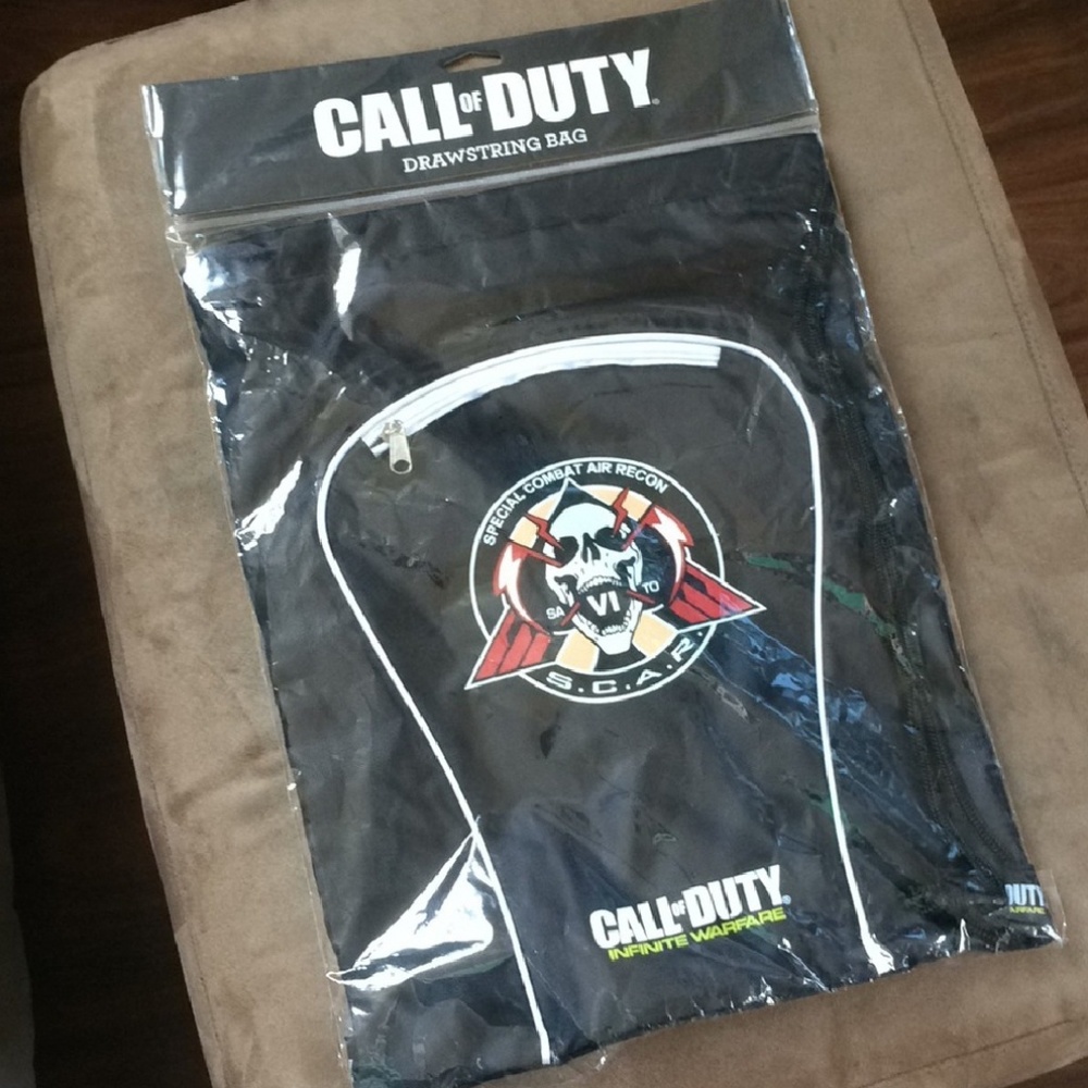 Call of duty drawstring bag